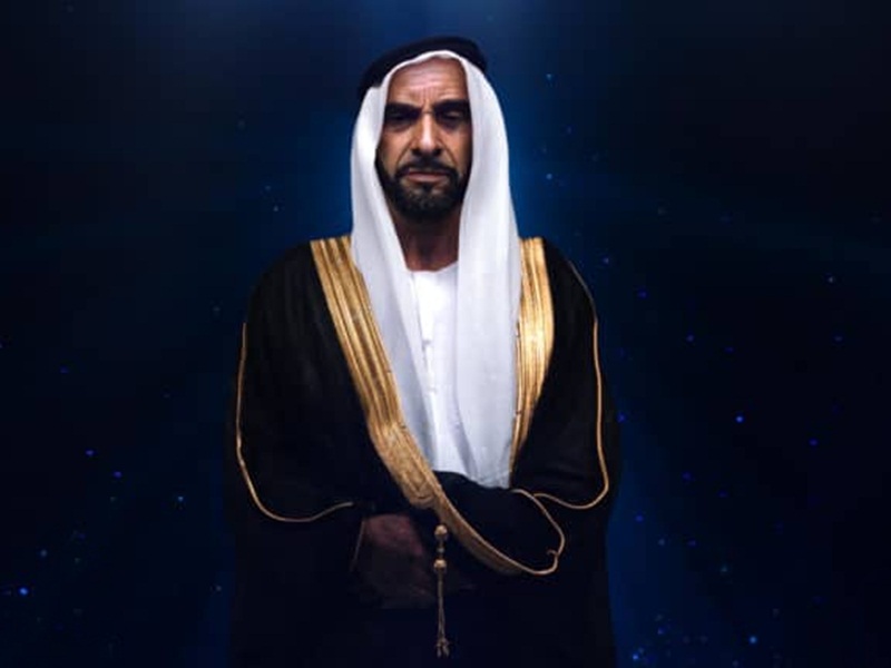تقنية الهولوغرام تعيد الشيخ زايد بن آل نهيان للحياة في مئويته!