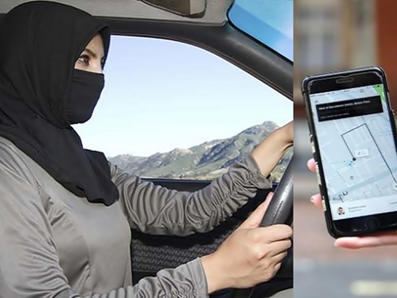 إنعام الأسود .. أول سائقة في شركة كريم في السعودية!
