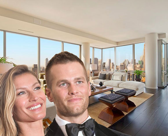 شقة Tom Brady  و Gisele Bundchen للبيع مقابل 17،25 مليون دولار