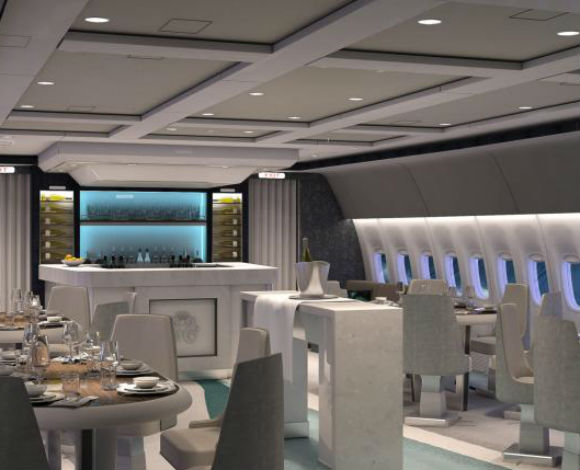 القوا نظرة على طائرةCrystal Cruises  الفاخر جدًا