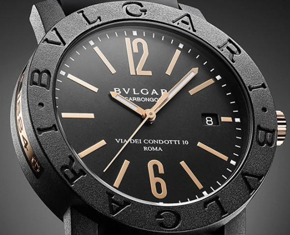 ساعة Carbon Gold الجديدة والأنيقة من Bulgari