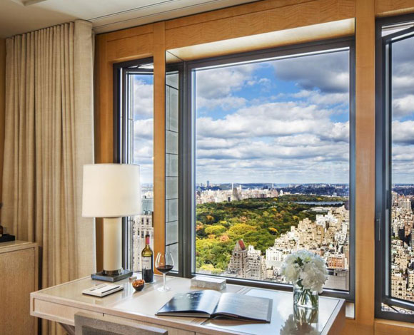 جناح Central Park في فندق Four Seasons في نيويورك، جناح فائق الفخامة!