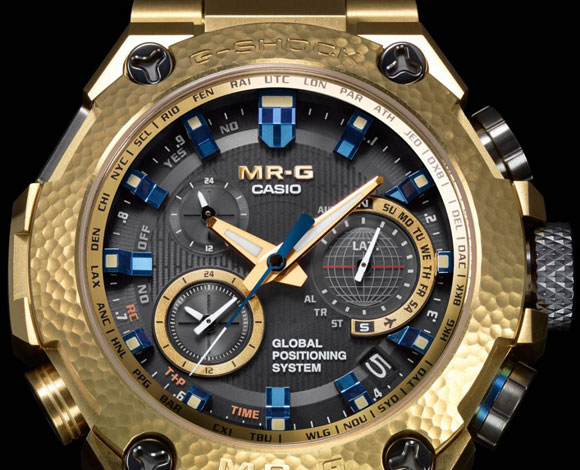 تكشف Casio عن ساعة MR-G Gold Hammer Tone ب $6,200