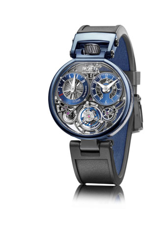 Flying Tourbillon إصدار أزرق وبرونزي