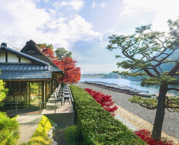 تعرف إلى جناح Gyokuto Garden Terrace في فندق Suiran في طوكيو