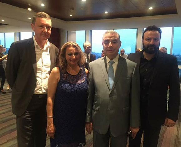 غبريال عبد النور يغني لبنان وجبران في اليونسكو - فرنسا