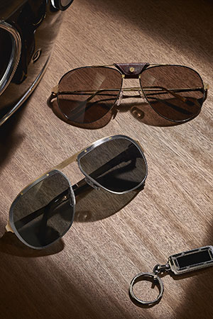 تصاميم معاصرة لمجموعة نظارات Santos De Cartier