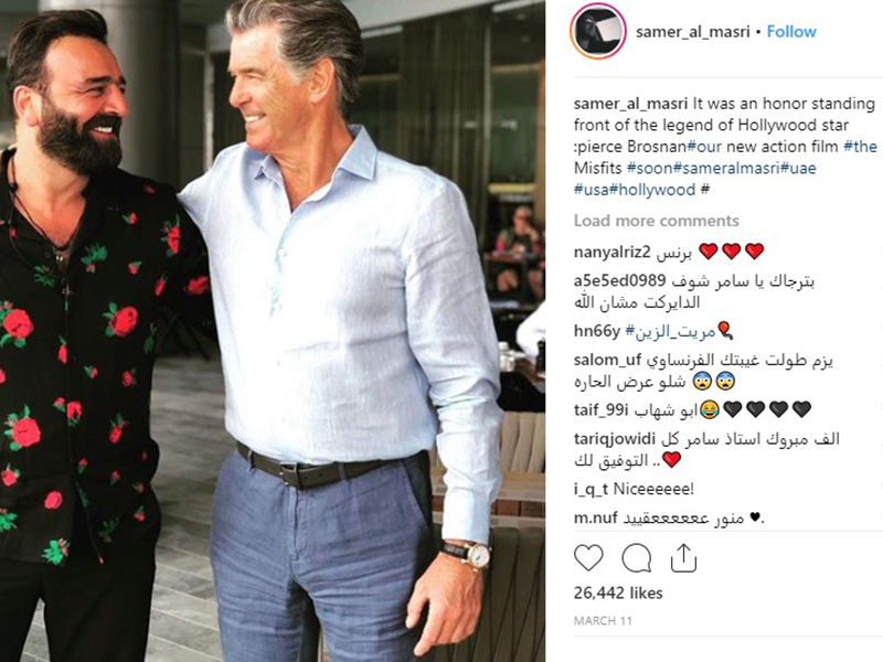 العقيد أبو شهاب من حارة الضبع إلى هوليوود، سامر المصري في هوليوود قريبًا