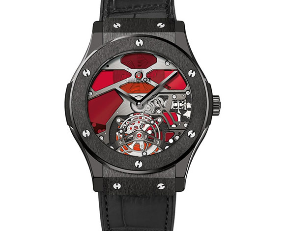 مواصفات ساعة Hublot Classic Fusion Tourbillon Vitrail