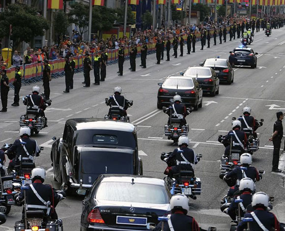 حفل تنصيب الامير فيليب ملكاً على اسبانيا 