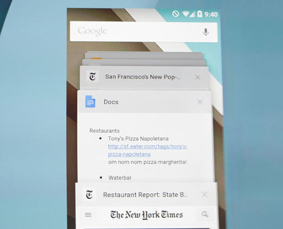 تعرّف بشكل أوّلي على مزايا أندرويد L الفريدة!