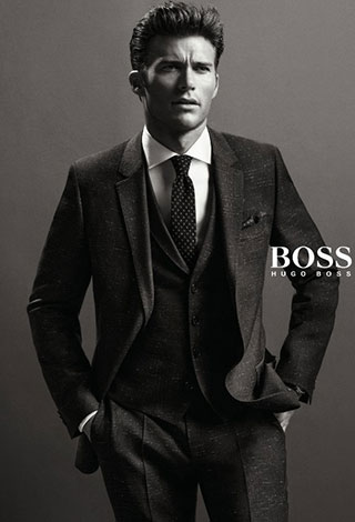 بالصور: نجل كلينت إيستوود الرجل المثالي لتصاميم Hugo Boss  