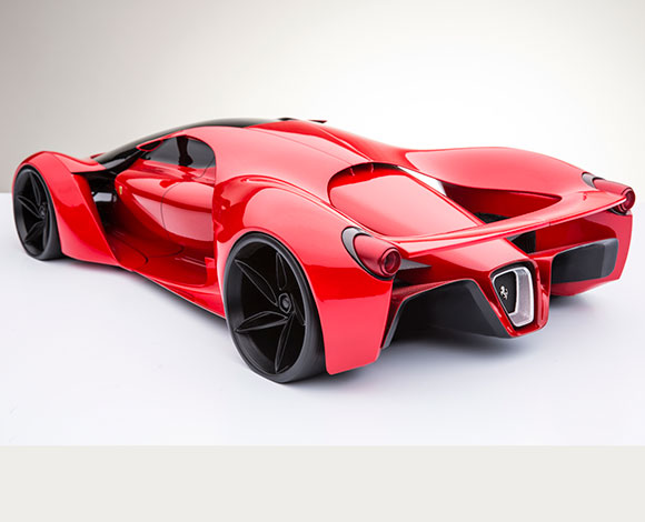 أروع تصميم اختباري لسيّارة فيراري F80 على الإطلاق