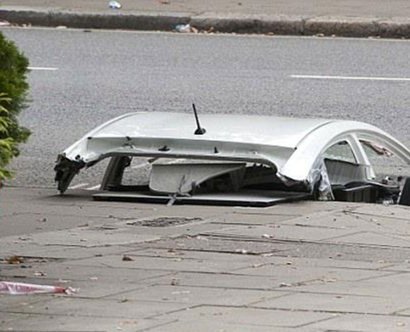 موكب الأمير هاري يتعرض لحادث مروري