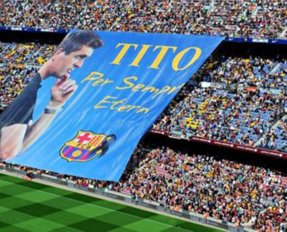 برشلونة يطلق اسم تيتو فيلانوفا على ملعب تدريباته