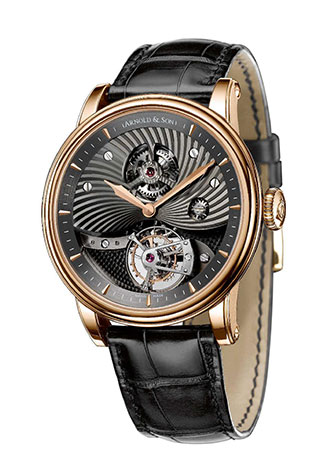 ساعة TE8 Tourbillon من Arnold & Son اناقة كلاسيكيّة بتقنيّات متقدّمة