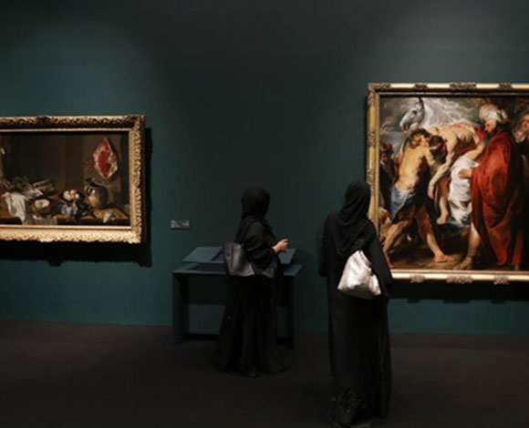 اللوفر ابو ظبي يعرض 300 عمل فني من متاحف فرنسا   