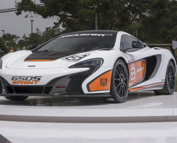 "ماكلارين 650S Sprint" تستعد لسباق بيبل بيتش 2014
