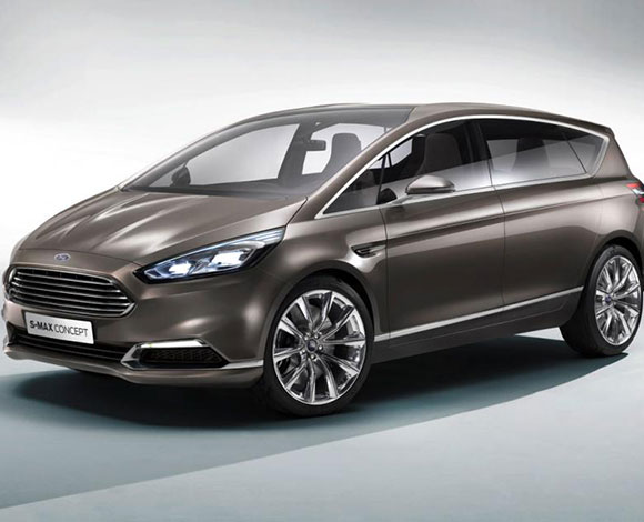 فورد S-Max 2015 تظهر بلمسات كرومية ومزايا عملية