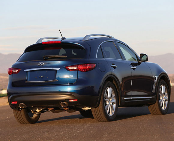 ‘إنفينيتيQX70‘ على استعداد كامل للطرق الوعرة