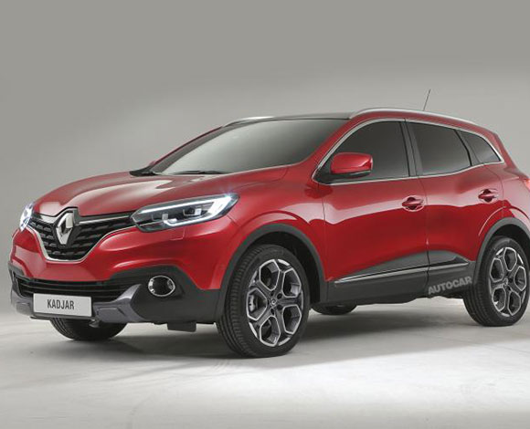 "رينو Kadjar " الجديدة تظهر بملامح ناضجة