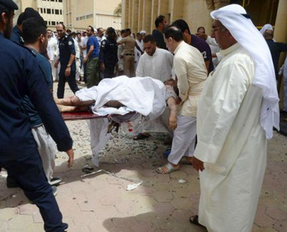 بالفيديو لحظة انفجار الكويت