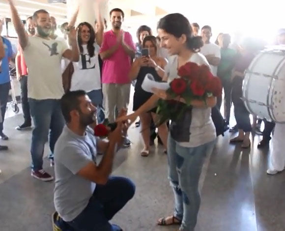 بالفيديو: ماذا حدث في مطار بيروت؟