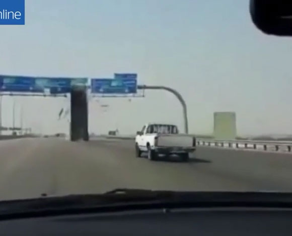 بالفيديو: شاحنة "مجنونة" في السعودية ... فماذا فعلت؟