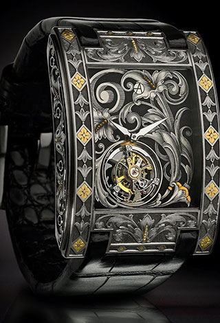 ساعة Arabesque Tourbillon... إبداع وتميز