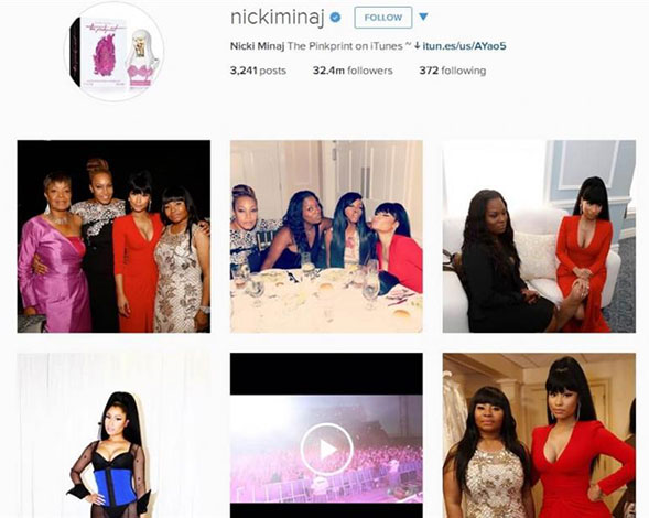 النجوم الأكثر شعبية على انستقرام... كارداشيان في المقدمة