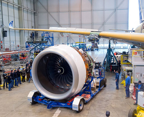 "Airbus 350 XWB" الطائرة النفاثة الأولى من نوعها 