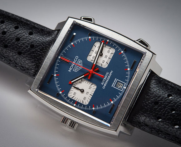 تاغ هوير تطلق ساعة Monaco Calibre 11 Edition Steve McQueen