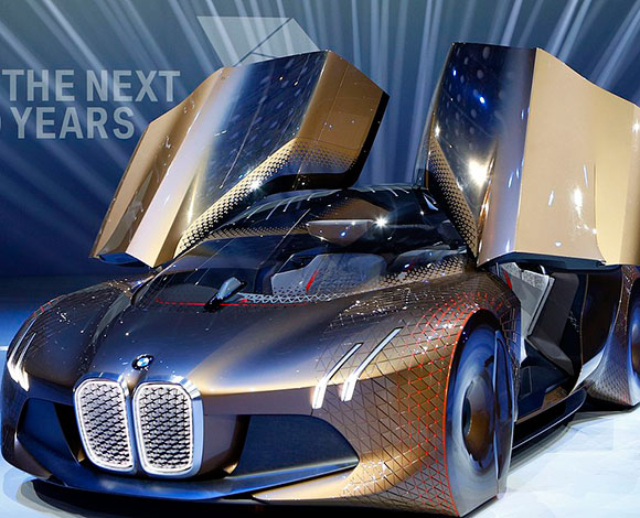 تعرف على سيارة المستقبل التجريبية Vision Next 100 من بي إم دبليو