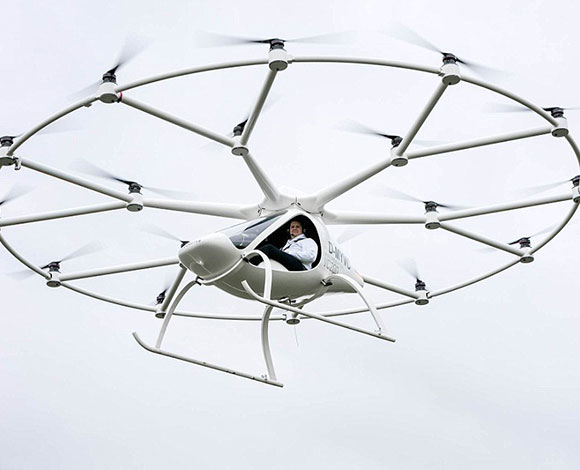 Volocopter أول طائرة هجينة تتيح التنقل بالأماكن الحضرية