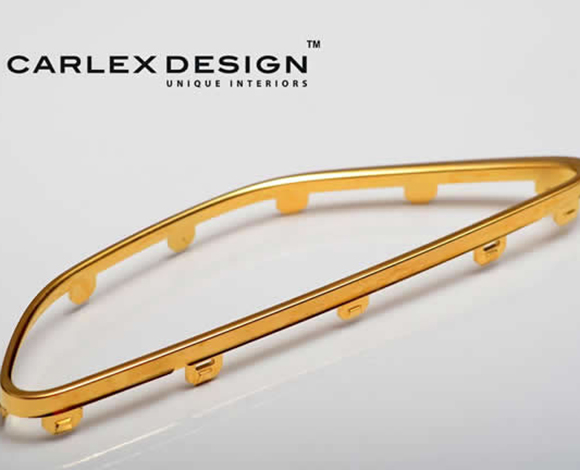 Carlex Design تضيف لمسات ذهبية لمرسيدس بينز  S63 AMG