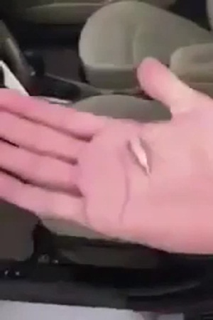 يوثق الرصاصة التي استقرت في سيارته بسبب عرس .. فيديو