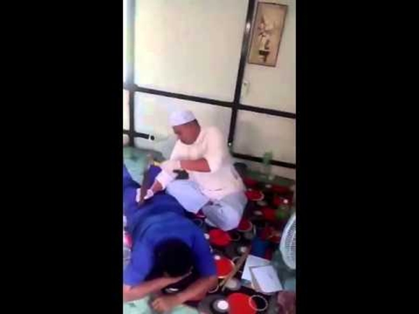 اخر تقاليع الوهم..ضرب العمود الفقري