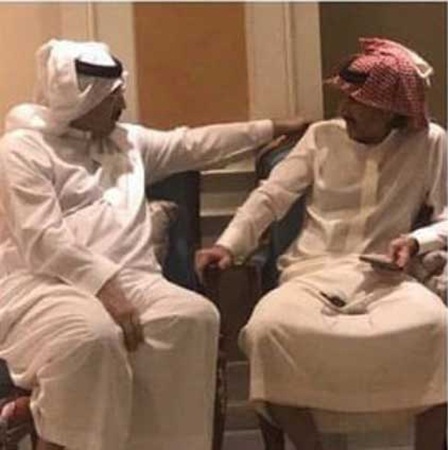 الظهور الأول للوليد بن طلال بعد خروجه من ريتز كارلتون