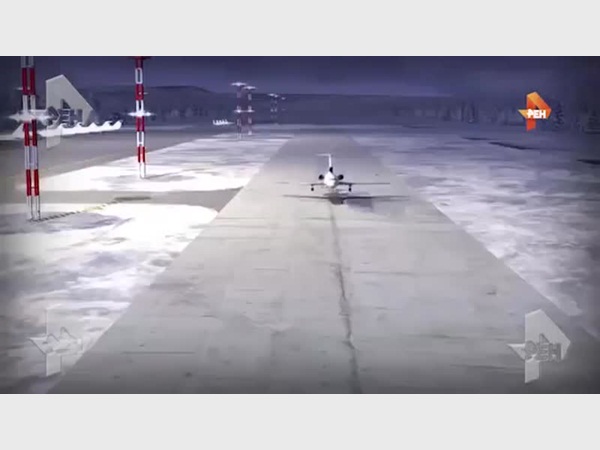 أول فيديو للطائرة الروسية أثناء سقوطها