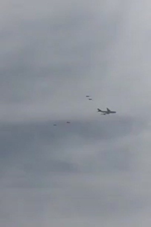 شاهد كيف احتفل الطيار الأردني بالملك سلمان