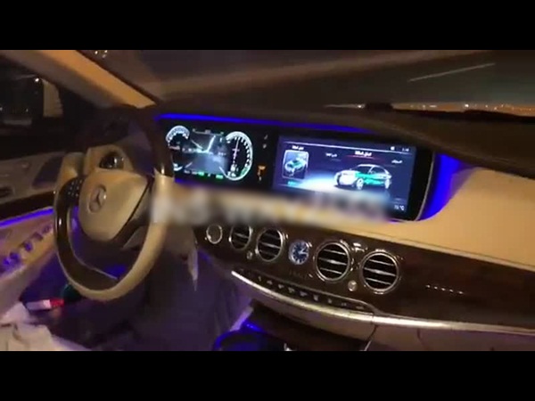 شاهد شاب سعودي يستعرض سيارته ذاتية القيادة