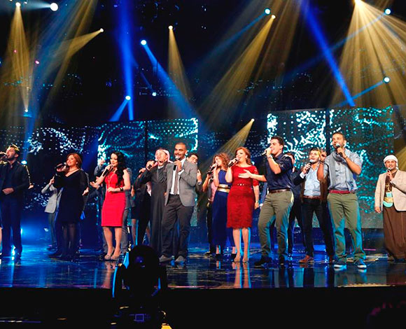 13 مشتركاً يخوضون منافسات حامية وتحديات حاسمة في "‏Arab Idol"  