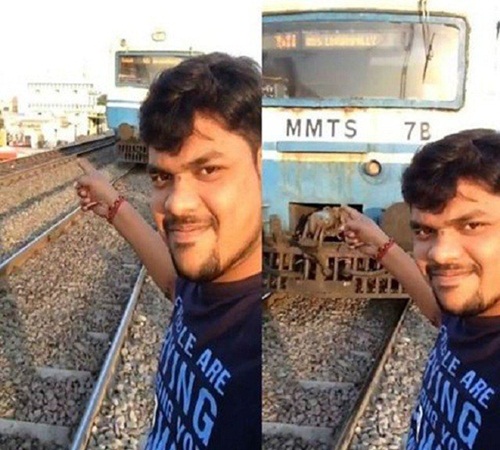 أراد الحصول على سيلفي مميز .. فانتهى بكارثة