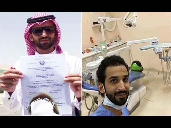 بعد أن أحرق شهادته .. العنزي في العيادة