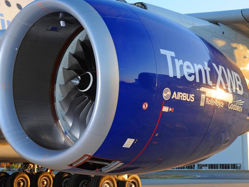 محرك "رولز رويس" الأكثر كفاءة في العالم يحلق بـ"إيرباص" في أطول رحلاتها
