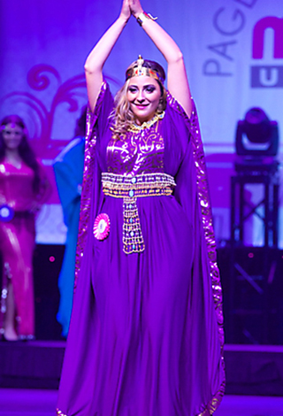 ملكة جمال العرب في أمريكا ... لبنانية