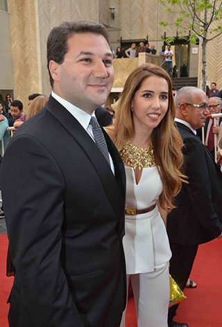 شاهد بالصور حفل إطلاق فيلم النبي في حضور سلمى حايك في بيروت