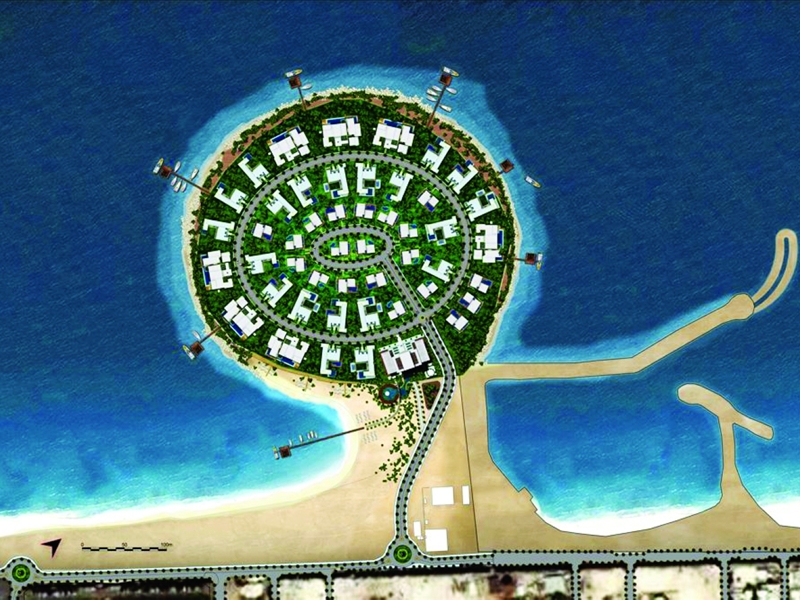 بالصور.. جزيرة فخمة جديدة في دبي في 2021