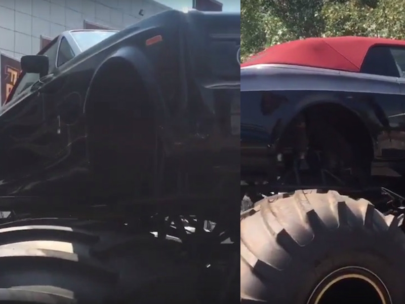 شاهد بالفيديو: شخص يحول سيارة رولز رويس الشبح لسيارة وحشية!