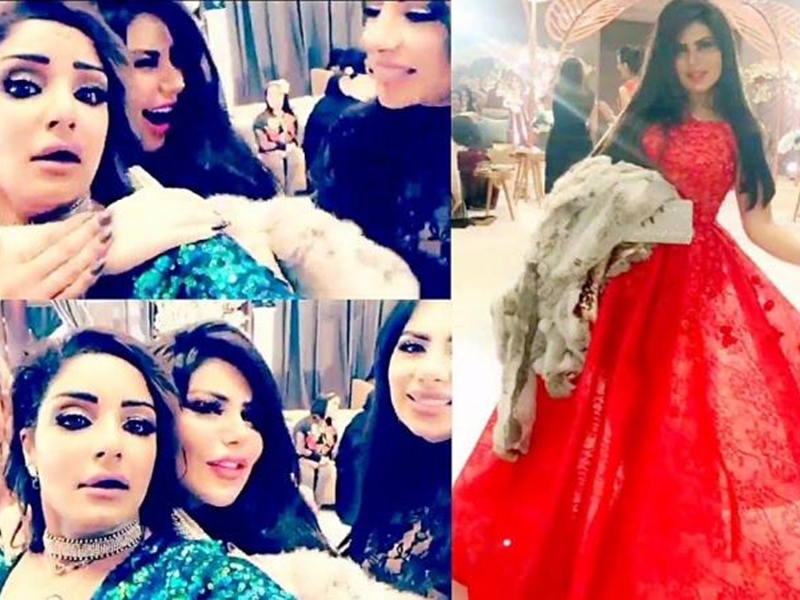 اضغط لمشاهدة الفيديو: حفل تخرج الفنانة الكويتية أحلام حسن أشبه بحفلات الزفاف!